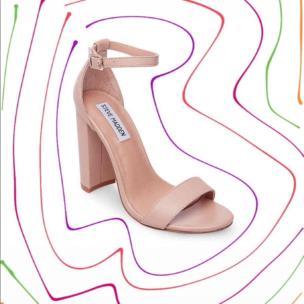 Steve Madden Nude Heels